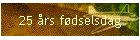 25 års fødselsdag